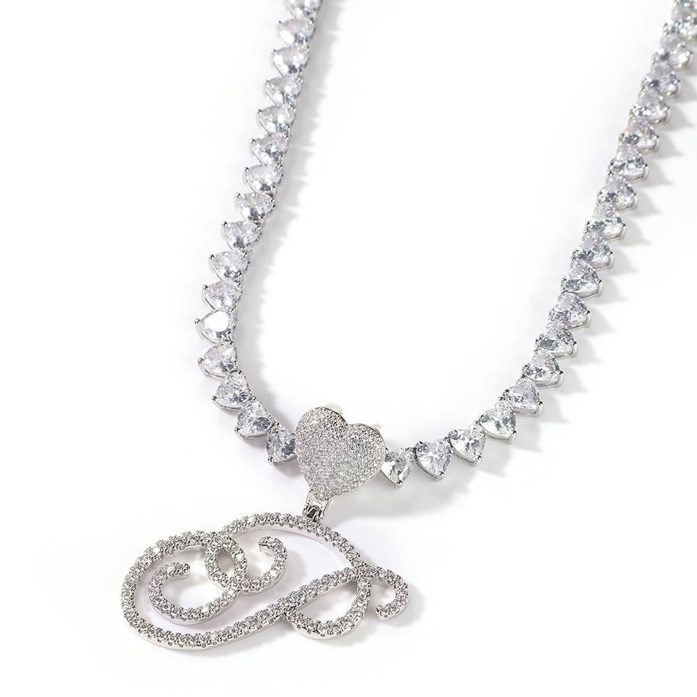 Uwin kursive Buchstaben mit 6m – Tennis Bracelet Cubic Bewertung und Preis