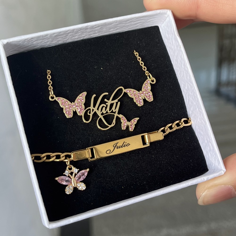 Duoying benutzer definierte ro – Engraved Name Necklace Bewertung und Preis