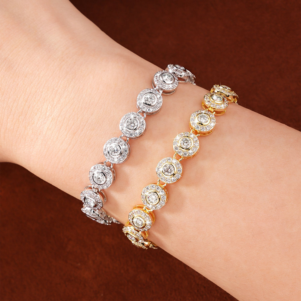 Abestecom Moissanit Kubisches  – Tennis Bracelet Cubic Bewertung und Preis