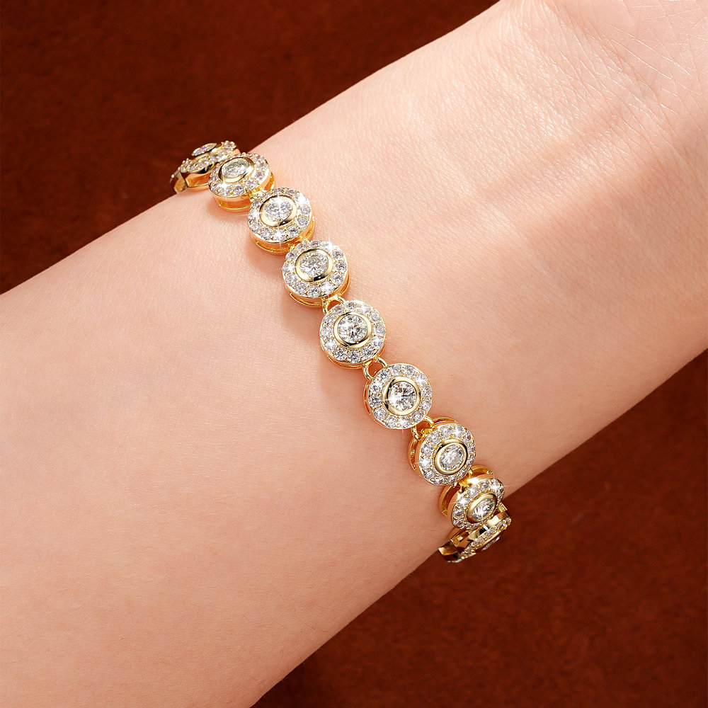 Abestecom Moissanit Kubisches  – Tennis Bracelet Cubic Bewertung und Preis