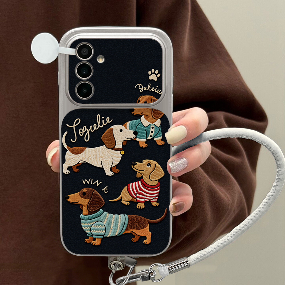 Cartoon Dackel Handyhülle für  – Leather Bracelet Bewertung und Preis