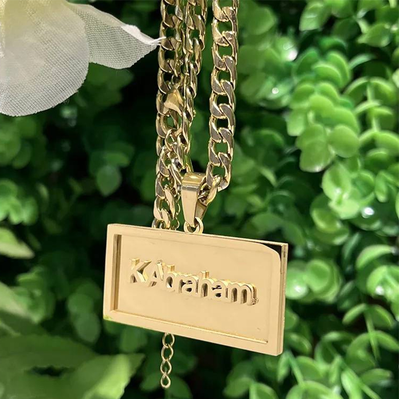 Benutzerdefinierte Name Hip Ho – Engraved Name Necklace Bewertung und Preis