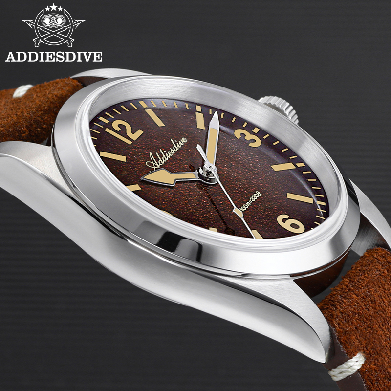 ADDIESDIVE 36 mm 200 m wasserd – Leather Bracelet Bewertung und Preis