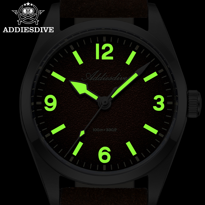 ADDIESDIVE 36 mm 200 m wasserd – Leather Bracelet Bewertung und Preis