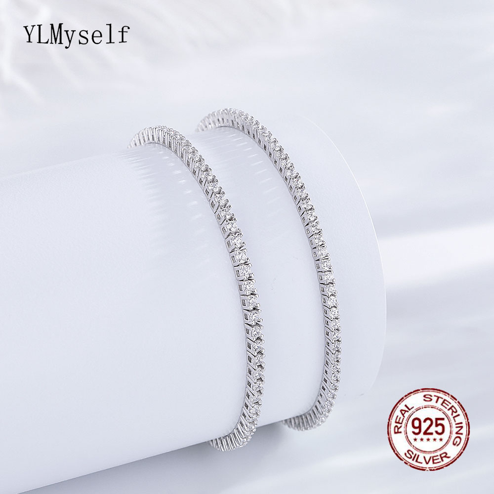Echtes Silber 1,75 mm/1,5 mm w – Tennis Bracelet Cubic Bewertung und Preis