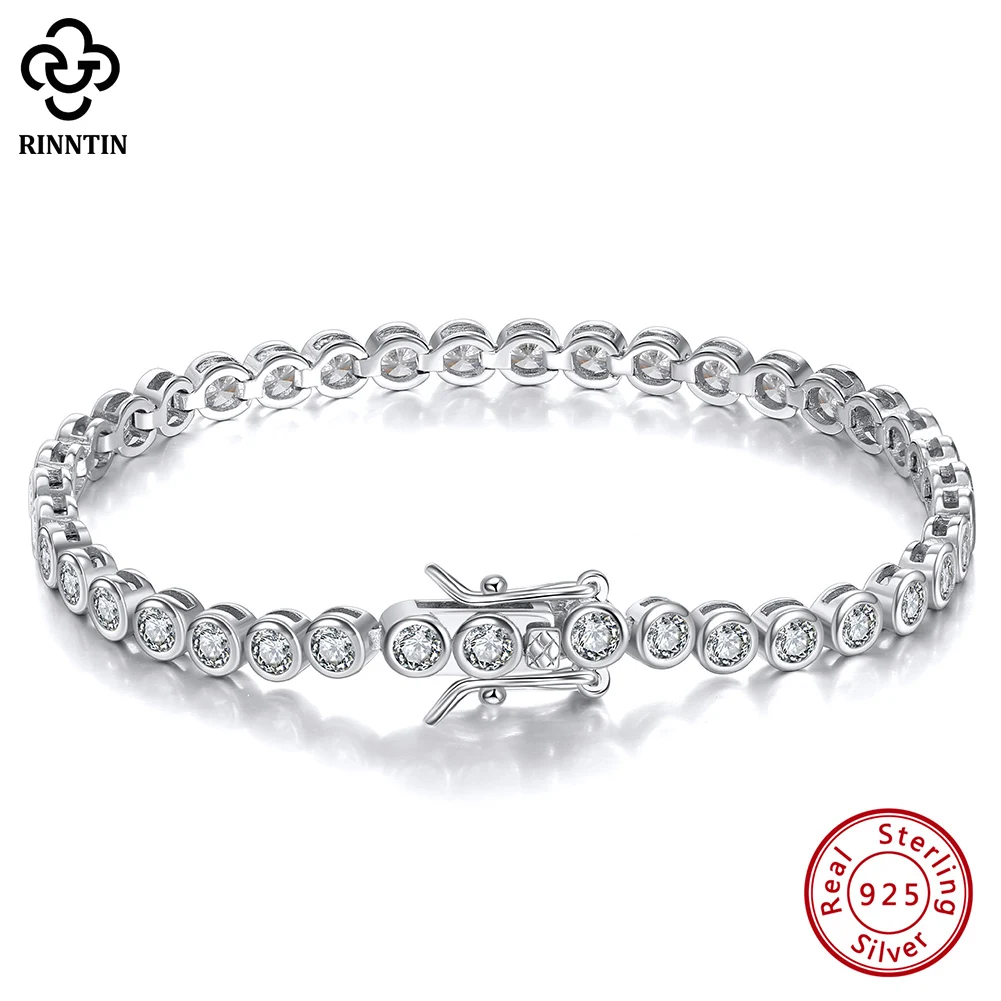 Rinntin Glänzendes Tennis-Armb – Tennis Bracelet Cubic Bewertung und Preis