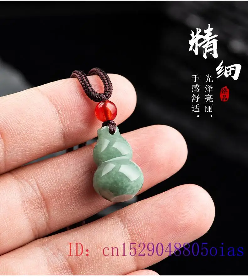 Birmanischen Jade Kürbis Anhän – Necklace Pendant Bewertung und Preis