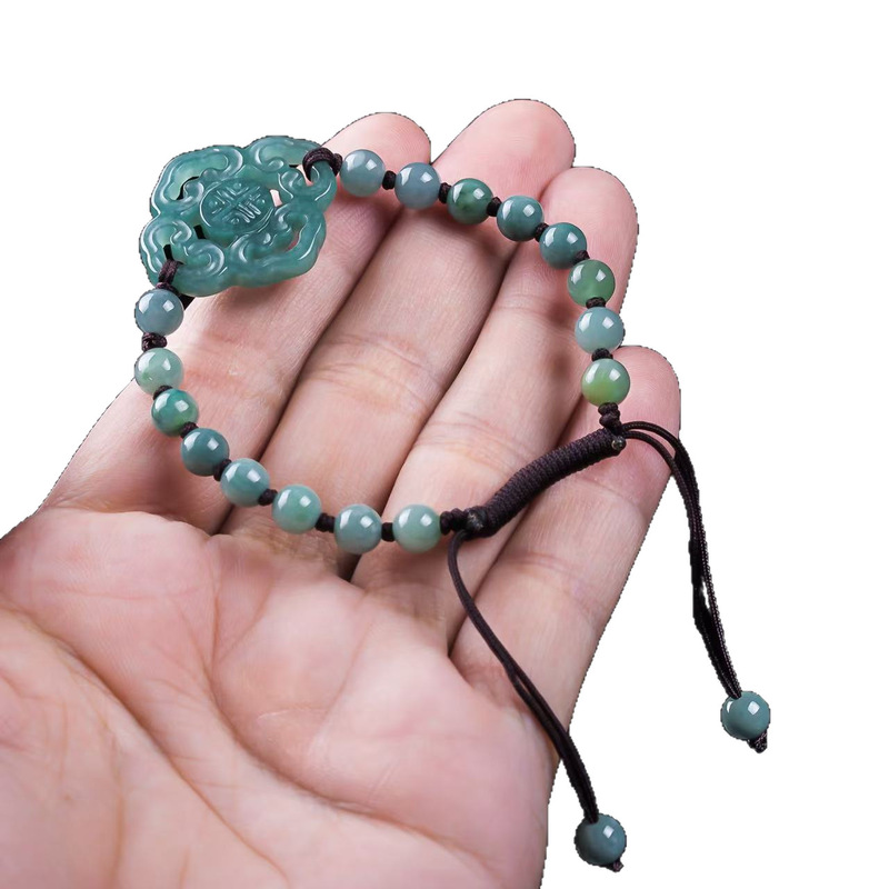 Natürliches Jadeit-Armband der – Jewelry & Watches Bench Bewertung und Preis