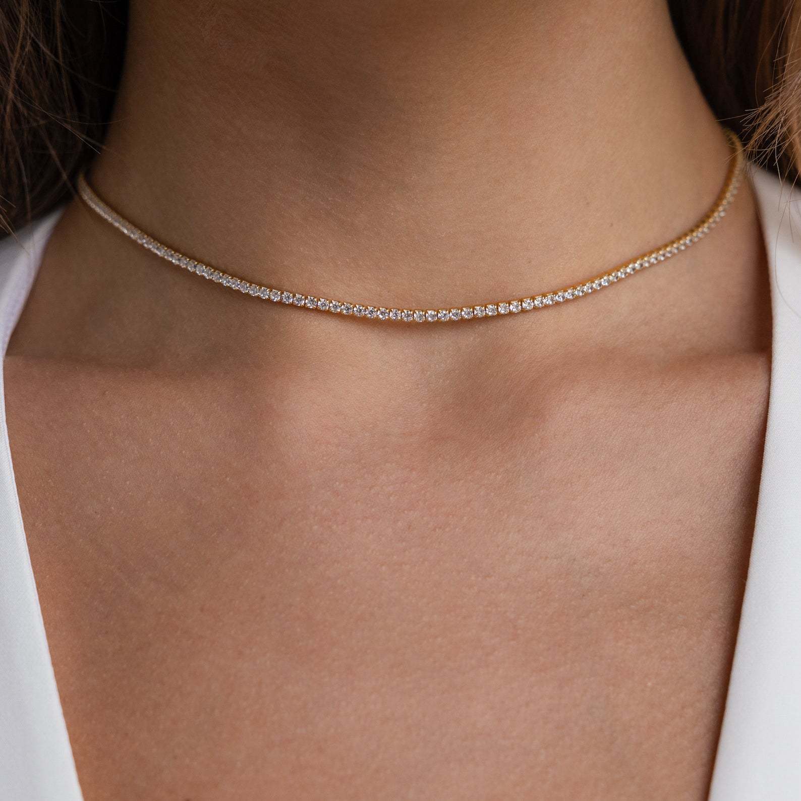 2mm Tennis Kette Halsketten We – Tennis Bracelet Cubic Bewertung und Preis