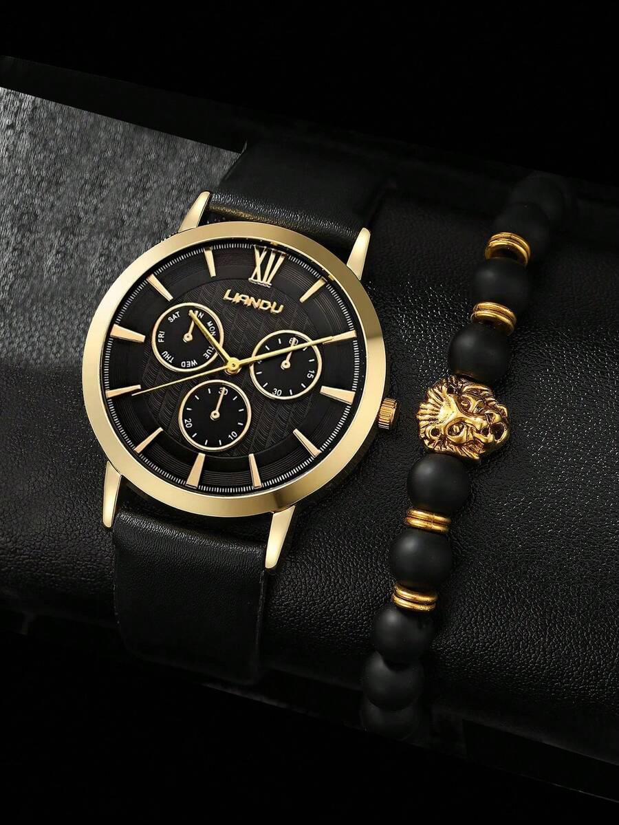 LIANDU LIANDU 1 Set Herrenmode – Leather Bracelet Bewertung und Preis
