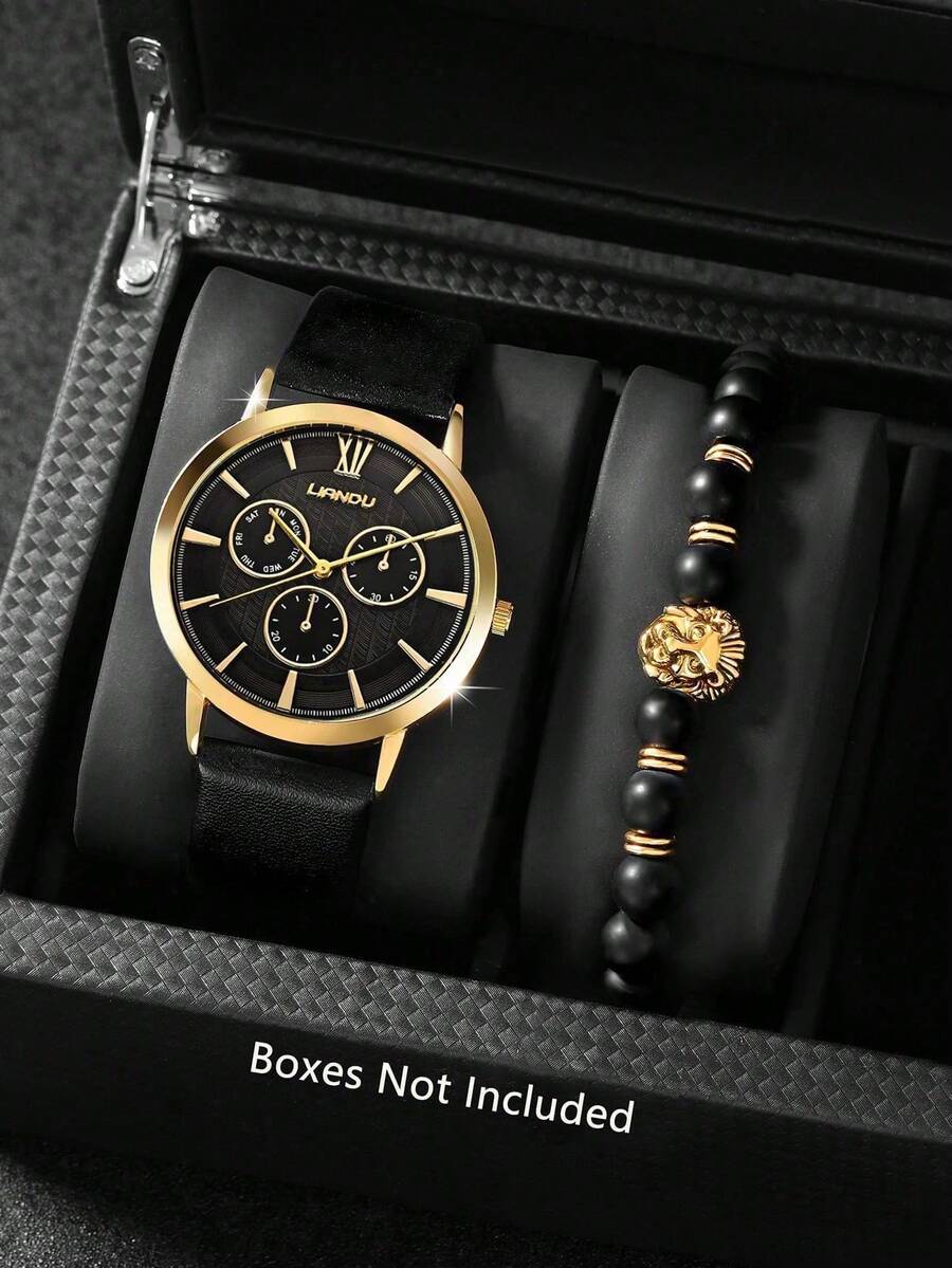LIANDU LIANDU 1 Set Herrenmode – Leather Bracelet Bewertung und Preis