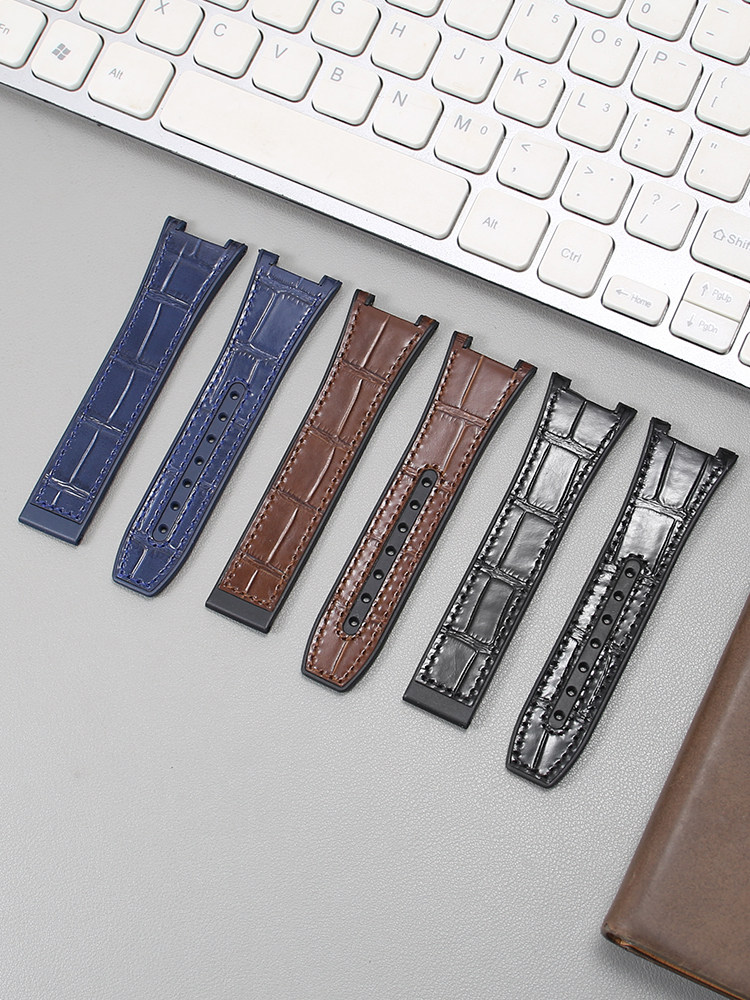 Leder-Silikon-Uhrenarmband für – Omega Watch Constellation Bewertung und Preis